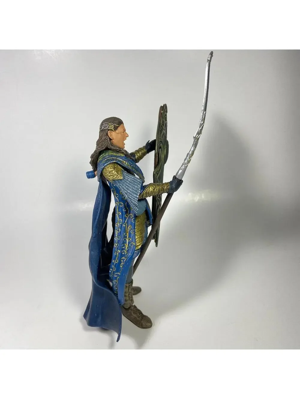 7” 2004 Toy Biz Lord Of The Rings Gil-Galad Spear-Attack Action Figure -COM